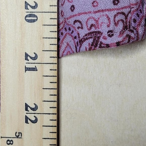 Aeropostale Burgundy Peasant Top Neck Strap Detail Women Sz S - Picture 7 of 8